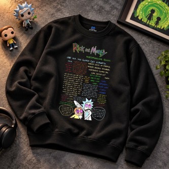 سویشرت Rick And Morty Quotes