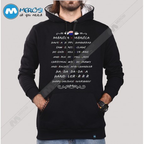 سویشرت Friends - monica monica have a happy hannukah