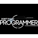 تیشرت طرح Programmer dont panic 