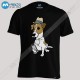 تیشرت طرح Cartoon Hipster Jack Russell 