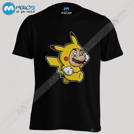 تیشرت طرح Pika Suit 