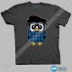 تیشرت طرح Owl Hipster 