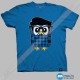 تیشرت طرح Owl Hipster 