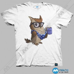 تیشرت طرح Hipster Owl 