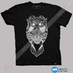 تیشرت طرح Modern Owl