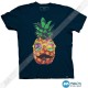 تیشرت طرح Sun Bathing Hipster Pineapple 