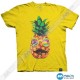 تیشرت طرح Sun Bathing Hipster Pineapple 