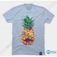 تیشرت طرح Sun Bathing Hipster Pineapple 