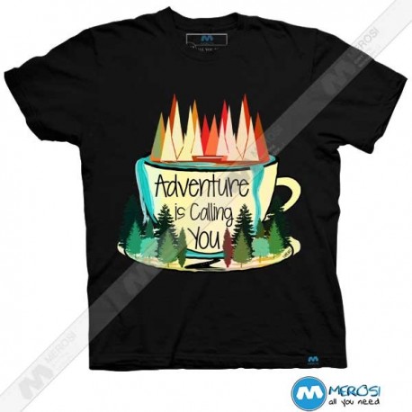 تیشرت طرح Adventure is Calling You 