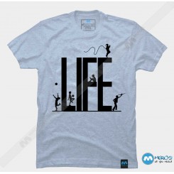 تیشرت طرح Life one 
