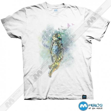 تیشرت طرح Spaceman 