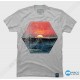 تیشرت طرح Sunset At Sea 