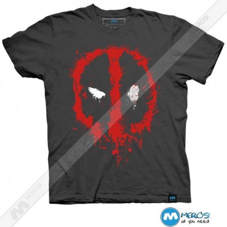 تیشرت طرح Deadpool Splatter 
