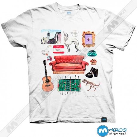 تیشرت طرح سریال Friends