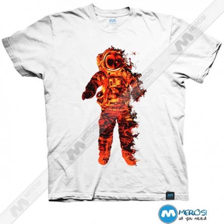 تیشرت طرح Space Inferno 