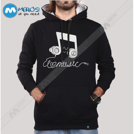 سویشرت طرح I Love Music