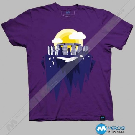 تیشرت طرح Modern skyscrapers 