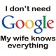 تیشرت My Wife Knows Better Than Google
