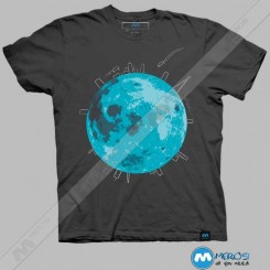 تیشرت طرح Life On the Moon