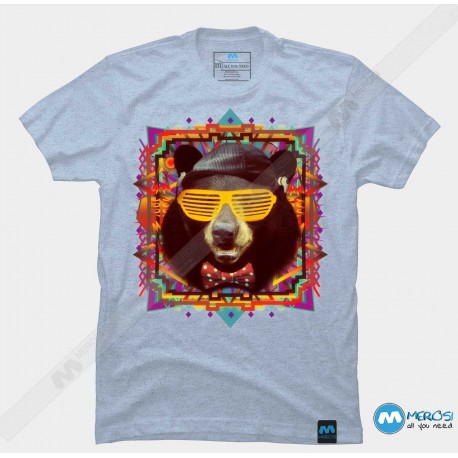 تیشرت طرح Hipster Bear 