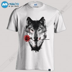 تیشرت طرح Wolf in Love