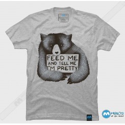 تیشرت طرح Feed Me And Tell Me