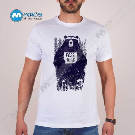 تیشرت FREE HUGS 