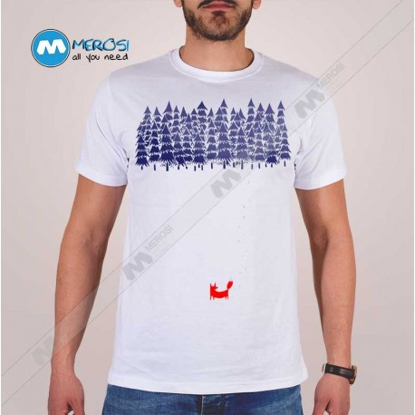 تیشرت Alone in the forest 