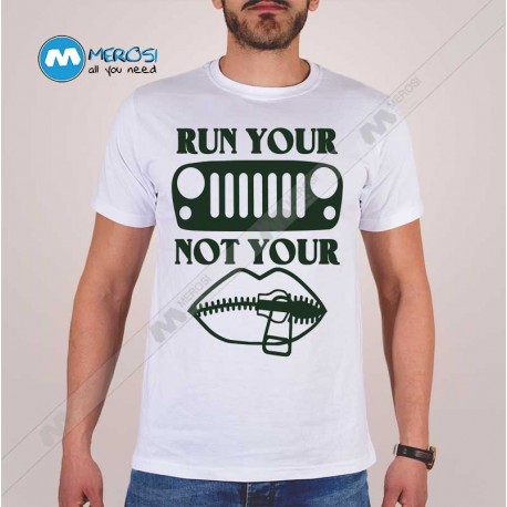 تیشرت Run your jeep