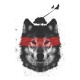 تیشرت طرح Wolf War