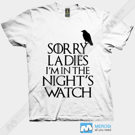 تیشرت Sorry Ladies Game Of Thrones Serie Second