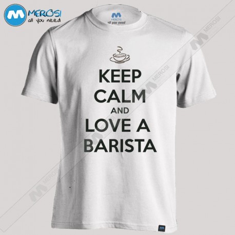 تیشرت Keep Calm And Love A Barista