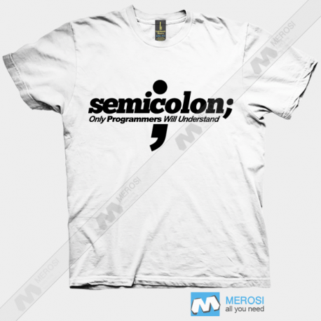 تیشرت برنامه نویسی SeMicolon