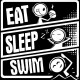 تیشرت Eat Sleep Swim