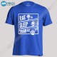 تیشرت طرح Eat Sleep Train