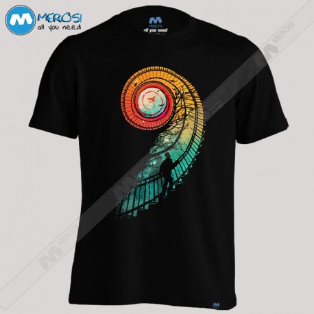 تیشرت طرح Walk a thousand miles