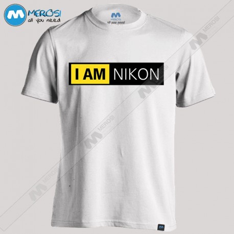 تیشرت طرح I Am Nikon