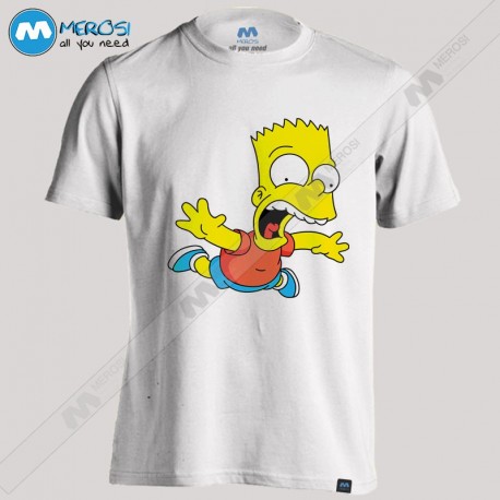 تیشرت طرح Bart simpson