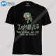 تیشرت طرح Zombies R alive