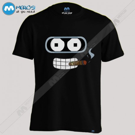 تیشرت طرح Smoking Bender