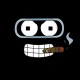 تیشرت طرح Smoking Bender