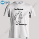 تیشرت طرح La Linea Logo