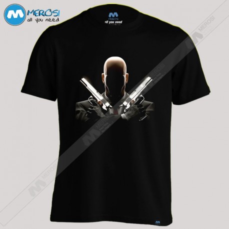 تیشرت طرح Hitman
