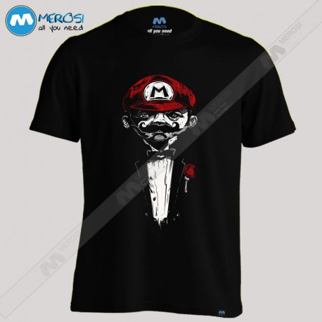 تیشرت طرح Super Mario Father