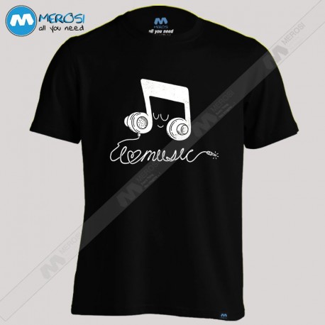 تیشرت I Love Music (H)