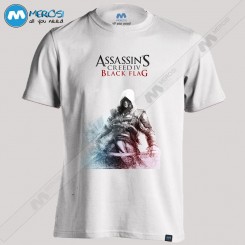 تیشرت طرح ASSASSINs CREED black flag