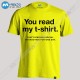 تیشرت طرح ua read my t-shirt