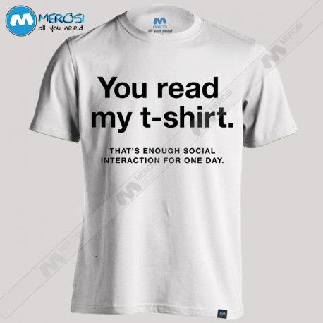 تیشرت طرح ua read my t-shirt