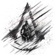 تیشرت Fractured Assassin's Creed unity