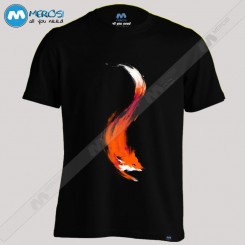 تیشرت طرح The Quick Orange-Red Fox